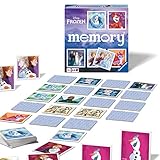 Ravensburger - 20890 - Disney Frozen Memory®, der Spieleklassiker für alle Frozen Fans, Merkspiel für 2-8 Spieler ab 3 Jahren