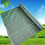 Unkrautvlies für die Landschaftsgestaltung – 3 x 150 Fuß große Geotextil-Einfahrtsmembran zur effektiven Unkrautbekämpfung und Bodenbedeckung, ideal für Blumenbeete und Landschaften