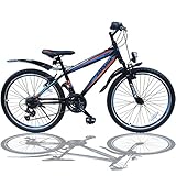 Talson 26 Zoll Mountainbike Fahrrad MIT GABELFEDERUNG &...