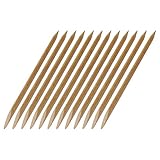 12x Rosenholzstäbchen Holzstäbchen Manikürstäbchen mit spitzer und flacher Seite