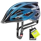 uvex i-vo cc - Leichter Allround-Helm für Damen und Herren - individuelle Größenanpassung - erweiterbar mit LED-Licht - deep Space matt - 52-57 cm