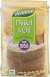 dennree Bio Dinkelmehl Type 1050 (6 x 1 kg)