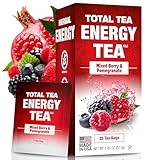 Total Tea detox energie tee - guayusa tee - all natural - appetitzügler - kaffeeersatz - kräutertee mit koffein