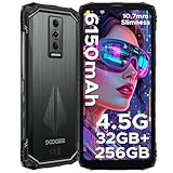 DOOGEE Blade 10 Pro Energy Android 15 Outdoor Handy Ohne Vertrag, 32GB+256GB+2TB Outdoor Handy, 4.5G Dual SIM, 50MP Widevine L1, 6580mAh Outdoor Smartphone, 6.56' 90Hz, Octa Core/NFC/Face ID/OTG/IP68K