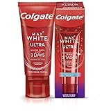 Colgate Zahnpasta Max White Ultra Freshness Pearls 50ml - Zahncreme für weißere Zähne & langanhaltende Frische