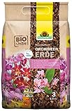 Neudorff NeudoHum Orchideen Erde für traumhafte Blüten, torffrei - 3 Liter, braun