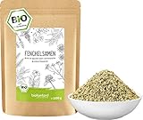 Fenchelsamen BIO süß ganz 1000g - 100% natürlicher Fencheltee lose - Gewürz - beste Bioqualität von bioKontor