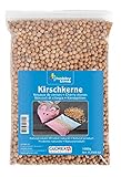 Glorex 0 2509 02 - Kirschkerne, 1000 g, gewaschenes Naturprodukt, ideal für Kirschkernkissen, kann erwärmt werden