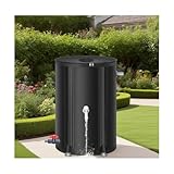 Faltbares Regenwassersammelsystem, zusammenklappbarer Lagertank für effiziente Wasserernte in Gärten, Terrassen und Innenhöfen