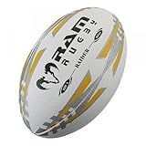 RAM Rugby - Offizieller Wettkampfball - Absolutes Top Rugbyball - Große 5 (Gelb)