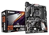GIGABYTE A520 AORUS ELITE Motherboard - Unterstützt AMD Ryzen 5000 Serie AM4 CPUs, 5+3 Phasen Pure Digital VRM, bis zu 4733MHz DDR4 (OC), PCIe 3.0 x4 M.2, GbE LAN, USB 3.2 Gen2