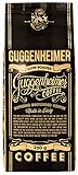 GUGGENHEIMER COFFEE - 500 g Espresso Kaffee GEMAHLEN - wenig Säure und Bitterstoffe - Bester Espresso für Espressokocher - Aromabeutel zu 2 x 250g