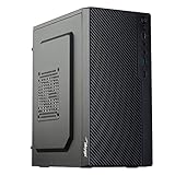 Micro ATX Akyga AK36BK Gehäuse 1x USB 3.0 schwarz ohne PSU