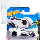 Hot Wheels Batmobile Batman Flash 3/5 (103/250) HKJ74 Short Card Mattel 2023 + Blister & Card Protector Pack Friki Monkey