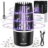 Insektenvernichter Elektrisch, UV Mückenlampe Fliegenfalle Innenbereich Mückenfalle Mückenschutz, USB Insektenvernichter Tragbare Fliegenfallen für Schlafzimmer, Wohnzimmer Büro, Küche und Camping