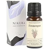 Nikura Zitronengrasöl - 10ml | Ätherisches Öl | 100%...