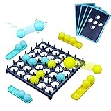 Bounce Off Party Game Jumping Ball, TNSLAND Bouncing Ball Abprallen Party-Spiel (4 Gewinnt), Bounce Ball Spiel Desktop Bouncing Toy for Family/Party, Bounce Off Game for 2-4 Spieler