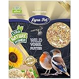 Lyra Pet® | 25 kg Streufutter | Wildvogelfutter Ganzjährig | Mischfutter aus Getreide & Samen | Ideal für Vogelhäuser & Futterspender | Abwechslungsreiches & fetthaltiges Vogelfutter für Wildvögel