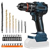 Akku Bohrschrauber für Bosch Professional 18V System GBA/GBA ProCORE AMPShare Batterie (Ohne Akku), 30Nm Bürstenloser Schlagbohrschrauber, 1600 RPM, 20+3 Drehmomentstufen, 2-Gang Geschwindigkeit
