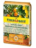 Floragard Zitrus-und Mediterranpflanzenerde 10 Liter, extra...