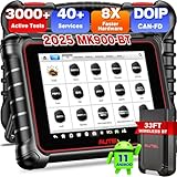 Autel MaxiCOM MK900BT OBD2 Diagnosegerät Auto, 2025 MK900-BT Upgrade von MK900 MK808S MK808BT MX808S, Bidirektionaler Scanner wie MP900 MX900, 3000+ Aktive Test, 40+ Dienste, CANFD DOIP, All Sys, OS11