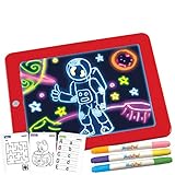 Mediashop Magic Pad – Zaubertafel mit 6 Neonfarben und 8...