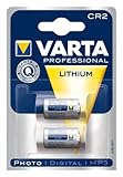 VARTA Batterien CR2 Lithium Rundzelle, 2 Stück, 3V,...
