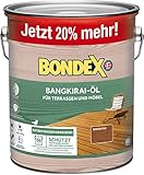 Bondex Bangkirai Öl 3 L für 66 m² | Extrem...