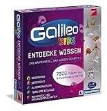 Clementoni Galileo Kids – Das große Wissens-Quiz, Frage-Antwort-Spiel ab 7 Jahren, lehrreiches Kartenspiel, Allgemeinwissen & Spaß für die ganze Familie von Clementoni 69159