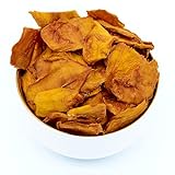VITAVEGGY getrocknete MANGO-SCHEIBEN-STREIFEN 1kg veganer Snack von Food-United Trockenobst, dried mango-chips | mangues du burkina faso | Ungezuckert Ungeschwefelt für Mango-Tee-Chutney oder Müsli