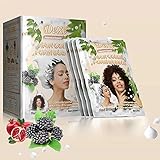 YUOLITA 10 PCS Red Brown Haar Shampoo Dye for Männer, Frauen, Instant Hair Dye Natürliche Inhaltsstoffe Rot Braun Haarfärbeshampoo Einfach Anzuwenden Hält 30 Tage Haarfärbe-Shampoo…