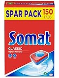 Somat Classic Spülmaschinen Tabs, 150 Tabs, Geschirrspül...