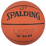 Spalding - TF-50 - Klassische Farbe - Basketball - Größe 6 - Basketball - Basketball - Anfängerball - Gummimaterial - Außen - Anti-Rutsch - Hervorragender Grip - Sehr langlebig.