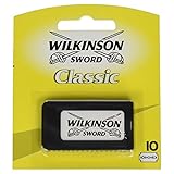 Wilkinson Sword Classic Rasierklingen für Herren Rasierer 10 St (Packung mit 10)