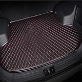 Auto Kofferraummatten für Cadillac Escalade (6 Seats) 2015-2019, Wasserdicht Kofferraumwanne Schutzmatte Anti Rutsch Cargo Teppich Rutschmatte Zubehör,F