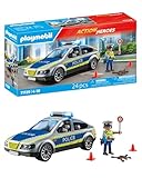 PLAYMOBIL | Action Heroes | Polizei Streifenwagen | Polizeiauto | Spielzeugauto | Spielzeug für Kinder ab 4 Jahren | 71729