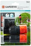 GARDENA 1505-23 - Kit de conexión Para unir la salida enterrada Sprinklersystem o Pipeline, con el punto de agua, aus Kunststoff,Standard 30 x 20 x 20 cm