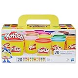 Play-Doh Super Colour Set mit 20 Dosen Modelliermasse...