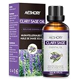 AESHORY Ätherisches Salbeiöl 50ml, Salbei Ätherische Öl...