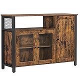 VASAGLE Sideboard, Küchenschrank, Aufbewahrungsschrank, mit...