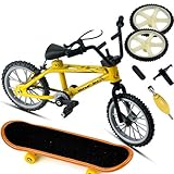 Mini Legierung Finger Fahrrad Sport Set Fahrrad Griffbrett DIY Für Kreatives Spiel Skateboard Kinder Kinder Spielzeug Geschenke Holz Zählstab Mathematik Spielzeug Mathematik Spielzeug Für Kinder