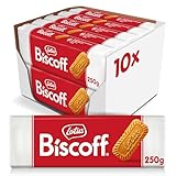 Lotus Biscoff | Original Karamellisierter Keks | Einzigartiger Knuspriger Geschmack | Vegan | Kein Zusatz von Aromen oder Farbstoffen | 10 x 250g | 2.5 kg