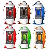 A. Becker´s Slush Eis Sirup | Ohne Azofarbstoffe | 6x 1L Kirsche, Cola, Blaubeere, Waldmeister, Erdbeere, Orange | 1L Slush Konzentrat ergibt 6L Eis | Getränkesirup für Slush Maschine und Mixer
