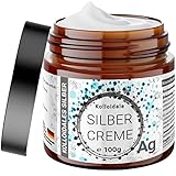 1x 100g Kolloidales Silber Creme mit 40ppm (25%) in Glastiegel 100% Kolloidal & stabil – hocheffektiv DAC/kolloidale Silbercreme – Kosmetikum