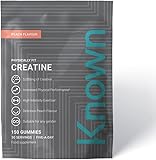 Known Tasty Creatine Gummies – 5g Kreatin – Natürlicher Pfirsichgeschmack – 150 Gummies, 5 pro Portion