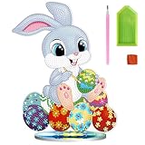 behone Diamond Painting Ostern,Kinder Diamond Painting frühling Diamond Painting Diamant 5D Malerei Kits DIY Diamant Malerei Geeignet für DIY Handgemachte Dekorative Ornamente