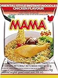 MAMA Instantnudeln mit Hühnerfleischgeschmack – Instantnudelsuppe orientalischer Art – Authentisch thailändisch kochen – 24 x 55 g