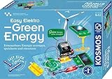 KOSMOS 620684 Easy Elektro - Green Energy, Amazon Exklusiv, Erneuerbare Energie erzeugen speichern und einsetzen, Experimentierkasten für Kinder ab 8 Jahre