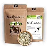 Kamillenblüten getrocknet lose 100 g Tee ganze Kamillenblüten Kamillentee Blütenköpfe Taste Market