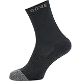 GORE WEAR M Unisex Thermo Socken, Größe: 44-46, Farbe: Schwarz/Grau